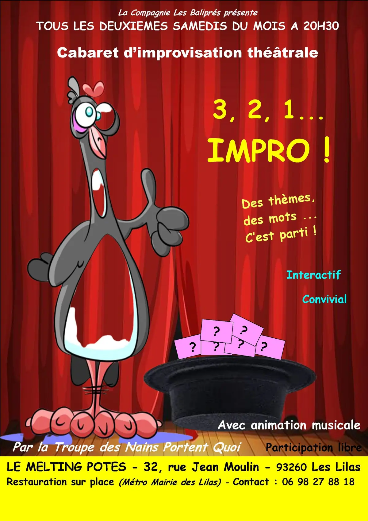 Improvisation théâtrale 93