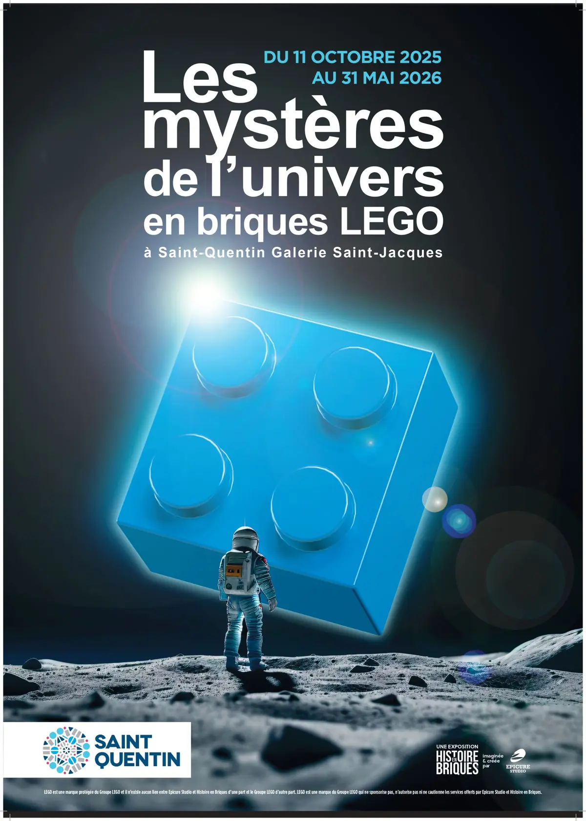 Exposition Les mystères de l'univers en briques LEGO®