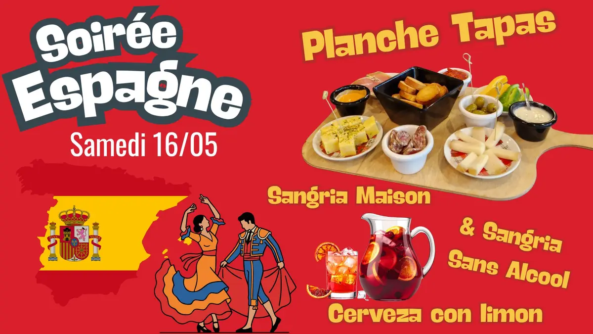 Soirée Espagne au Bar à Jeux de Haguenau