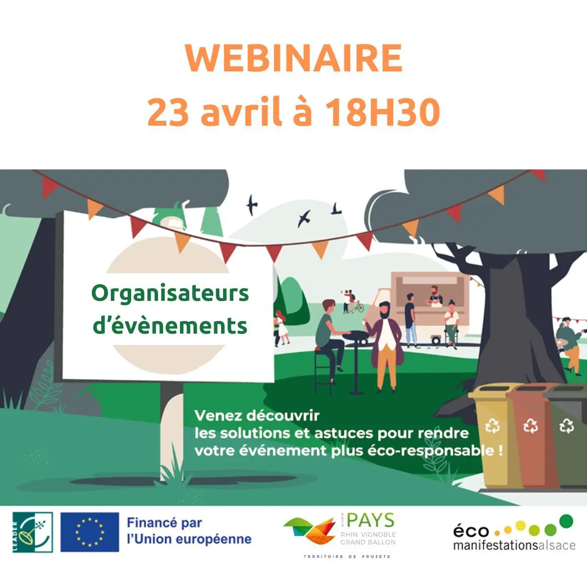 Webinaire - Organisateurs d'évènements