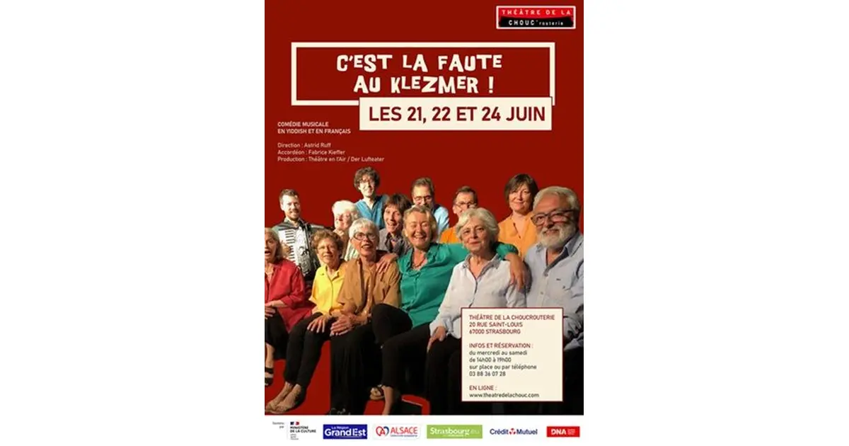 C'est la faute au Klezmer ! - Comédie musicale en yiddish et en français