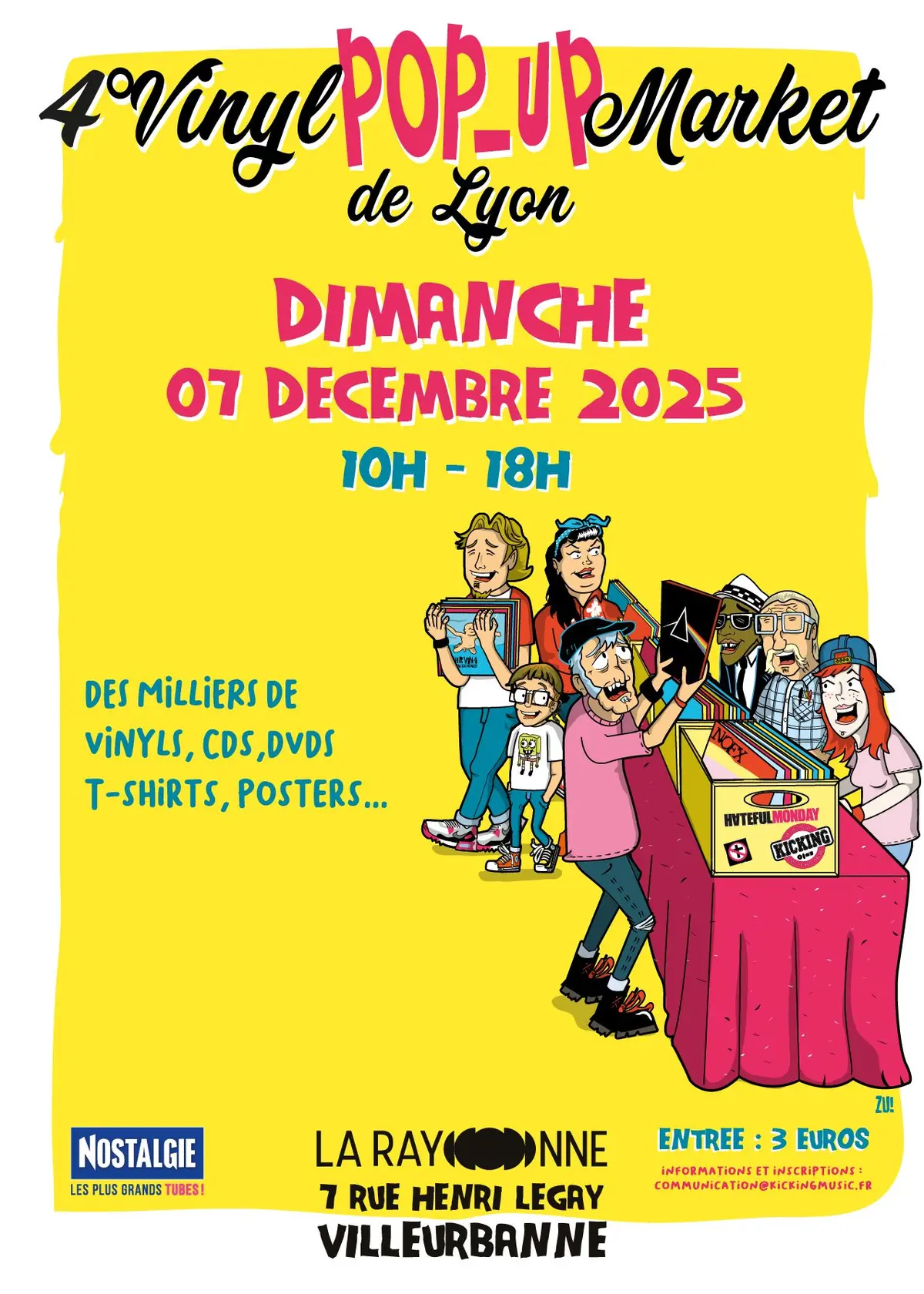 4° Vinyl Pop Up Market de Lyon