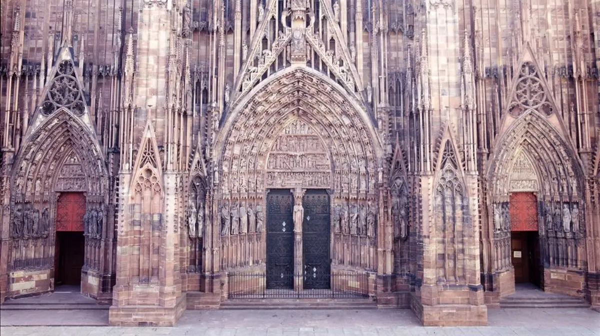Conférence de François Muller sur les tympans de la cathédrale