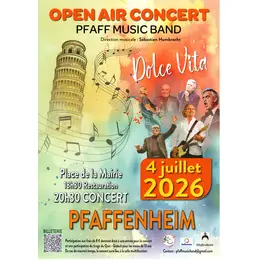 Open air Concert du PFAFFmusic BAND