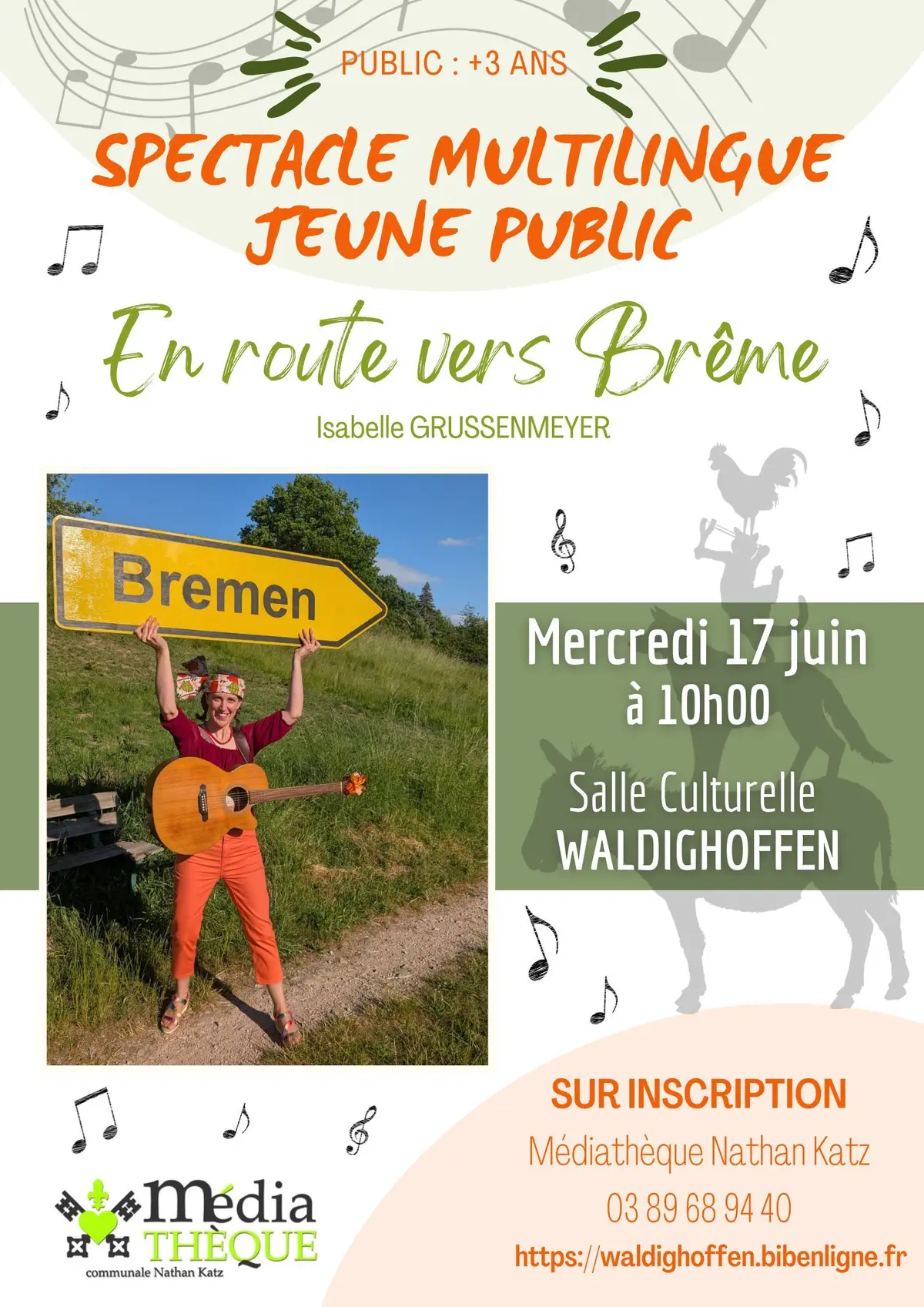 Spectacle jeune public : En route vers Brême
