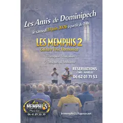 Le Duo LES MEMPHIS 2 Guitare Voix Harmonica en LIVE