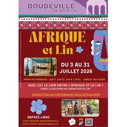 Exposition artistique Afrique et Lin