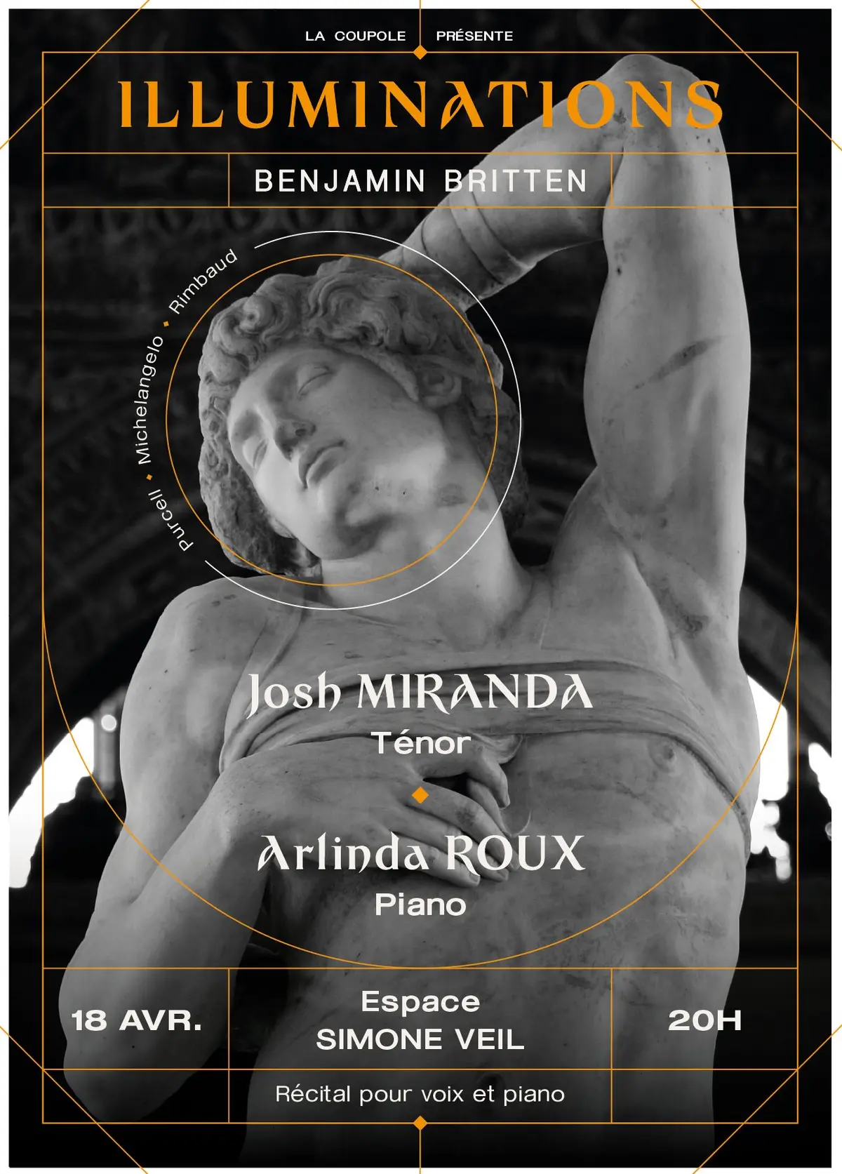 ILLUMINATIONS — Benjamin Britten Dialogue entre Purcell, Michel-Ange et Rimbaud