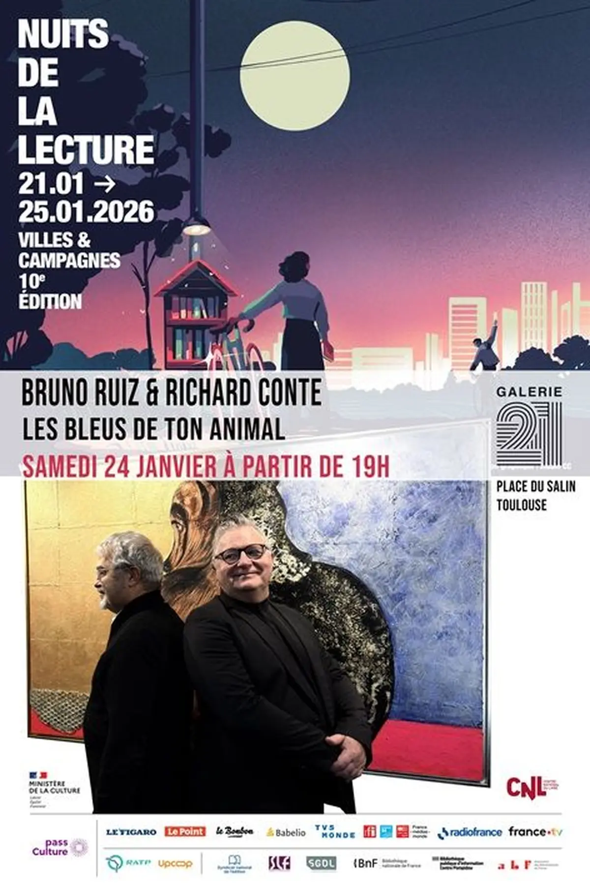 Nuits de la lecture 2026