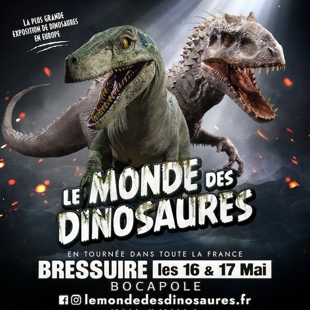 Le Monde des Dinosaures à Bressuire