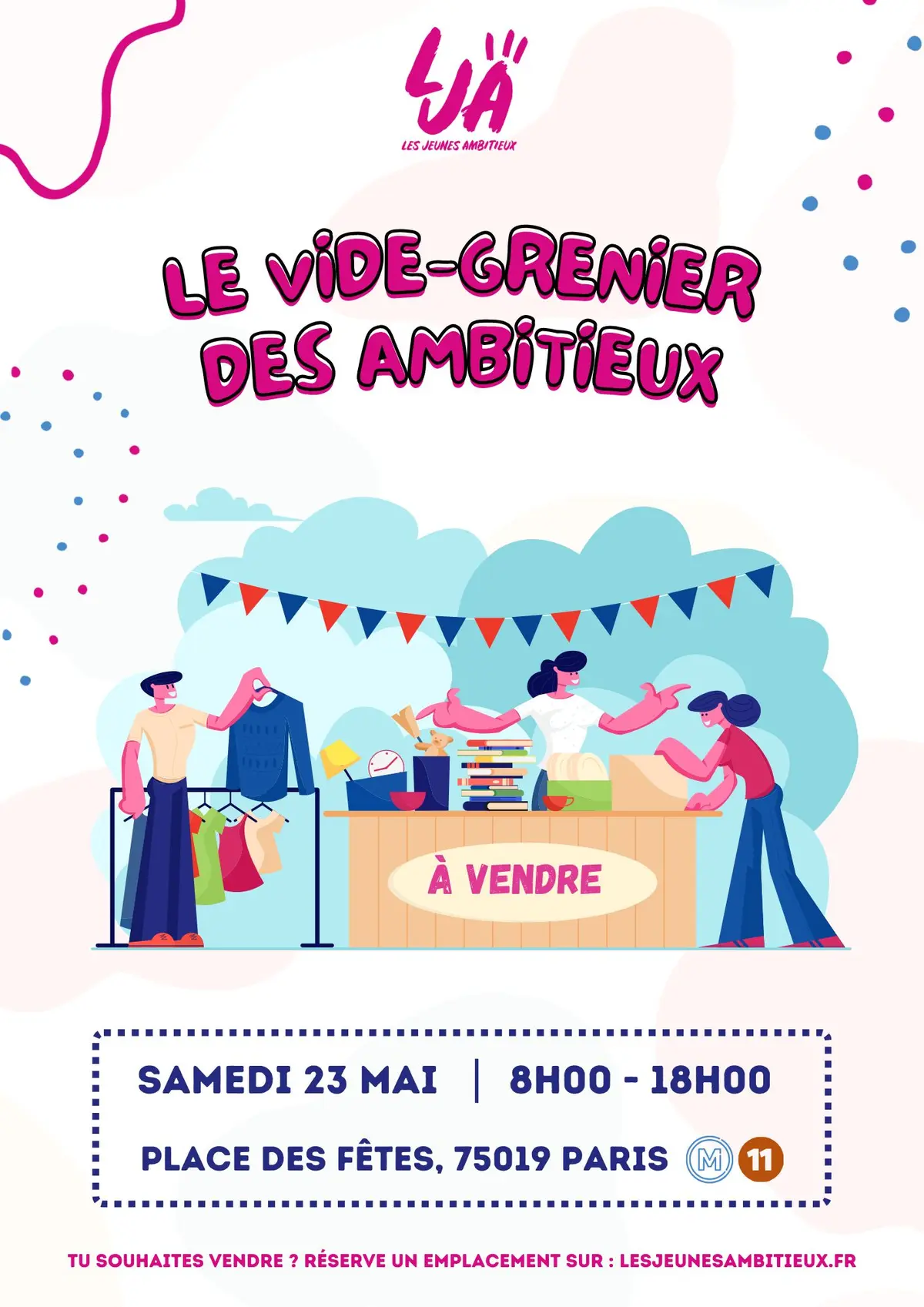 Le vide grenier des ambitieux mai 2026
