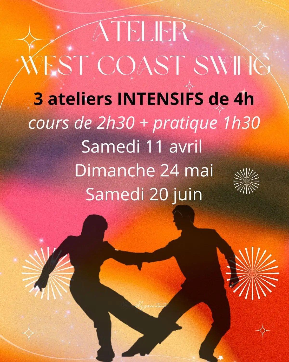 Atelier Intensif Danse WEST COAST SWING 
