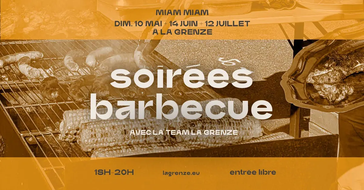 Soirée Barbecue avec la Team La Grenze
