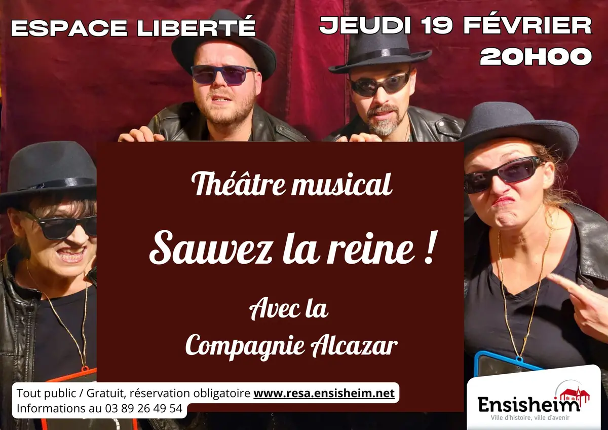 Théâtre musical décalé, sauvez la reine !