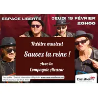 Théâtre musical décalé, sauvez la reine ! &copy; MD