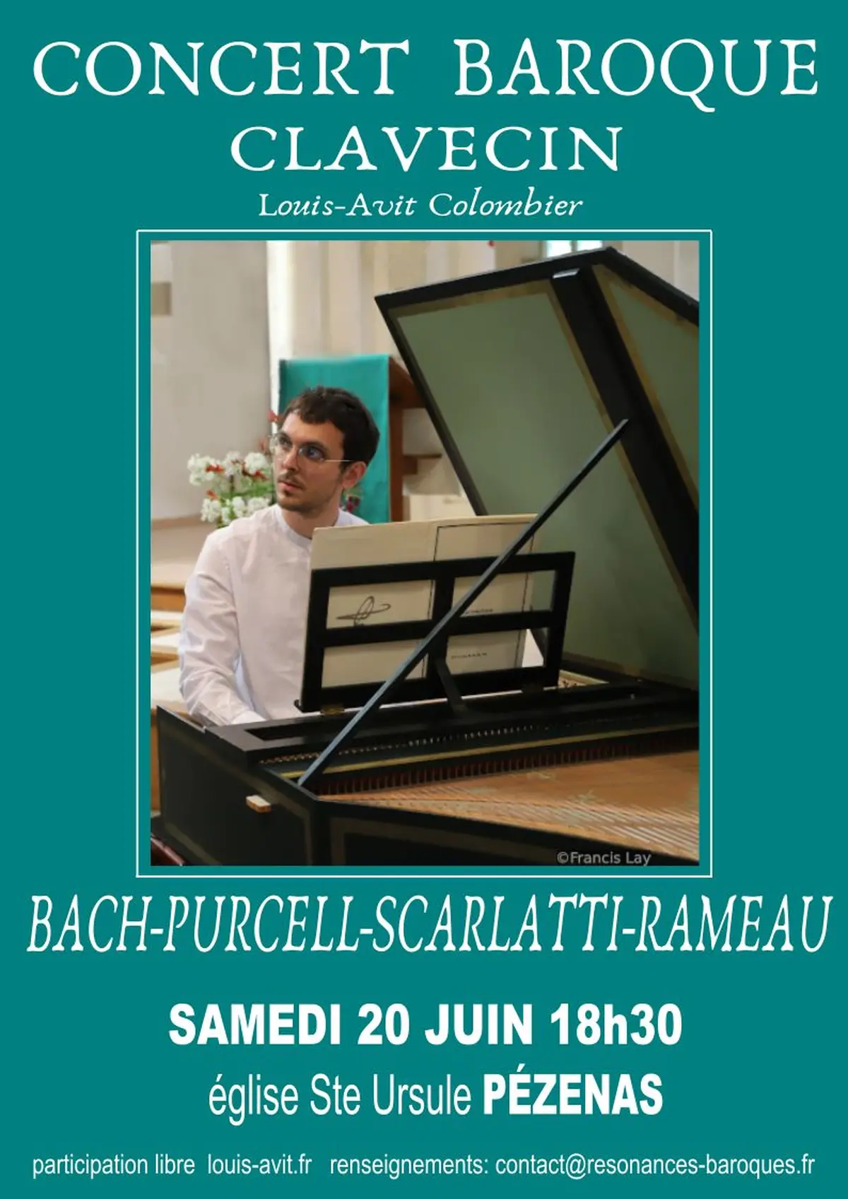 Voyage baroque pour clavecin
