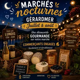 Marché Nocturne Les nuits blanches des Vosges