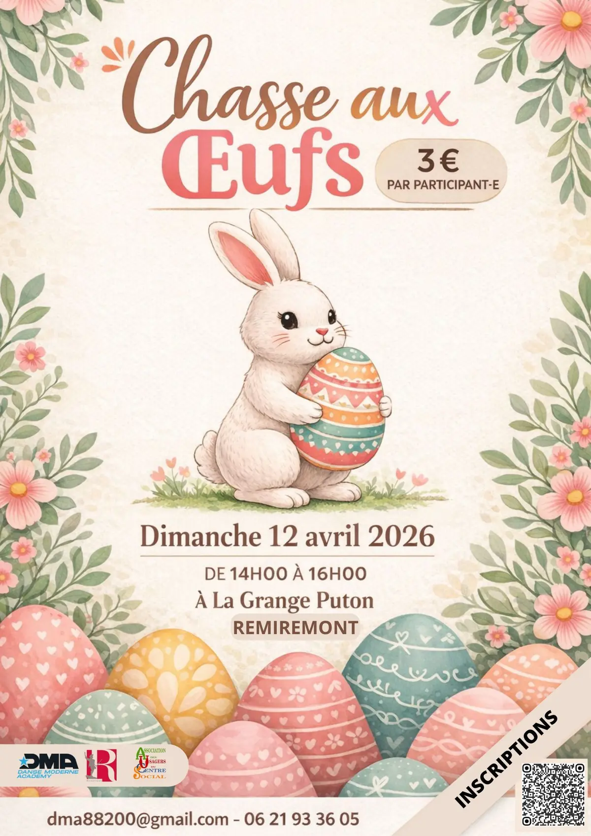Chasse aux Œufs – Événement Famille à Remiremont !