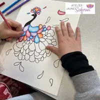 Atelier dessin 9-13 ans &copy; Atelierjaunesafran