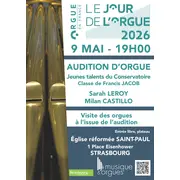 Audition et visite d'orgues