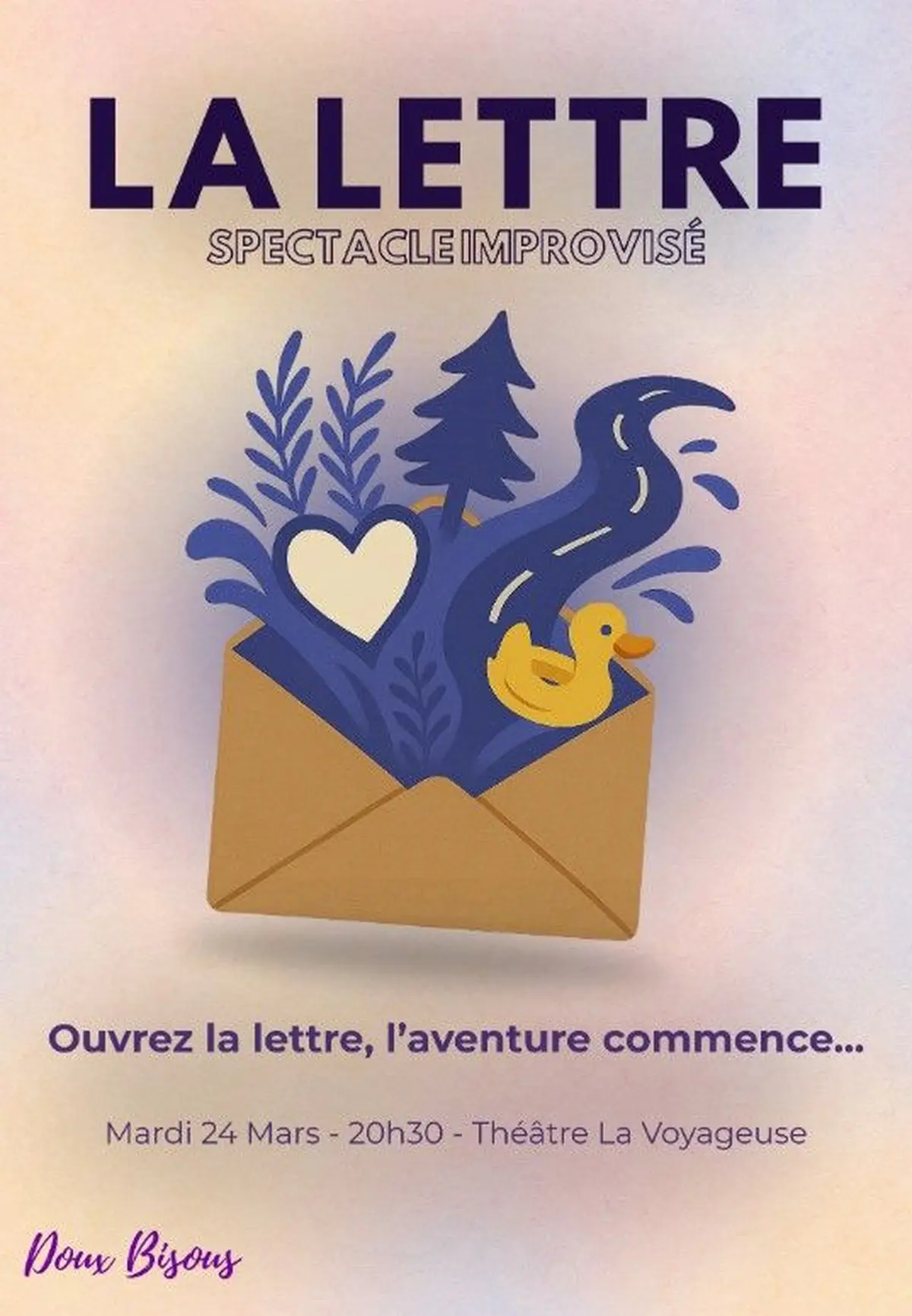 La Lettre, spectacle d'improvisation théâtrale