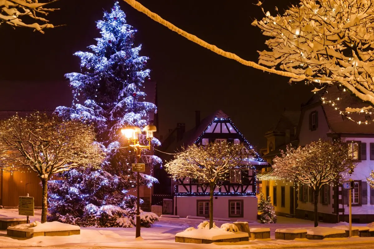 Truchtersheim sous la neige