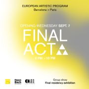 Vernissage European Artistic Program: Final Act 