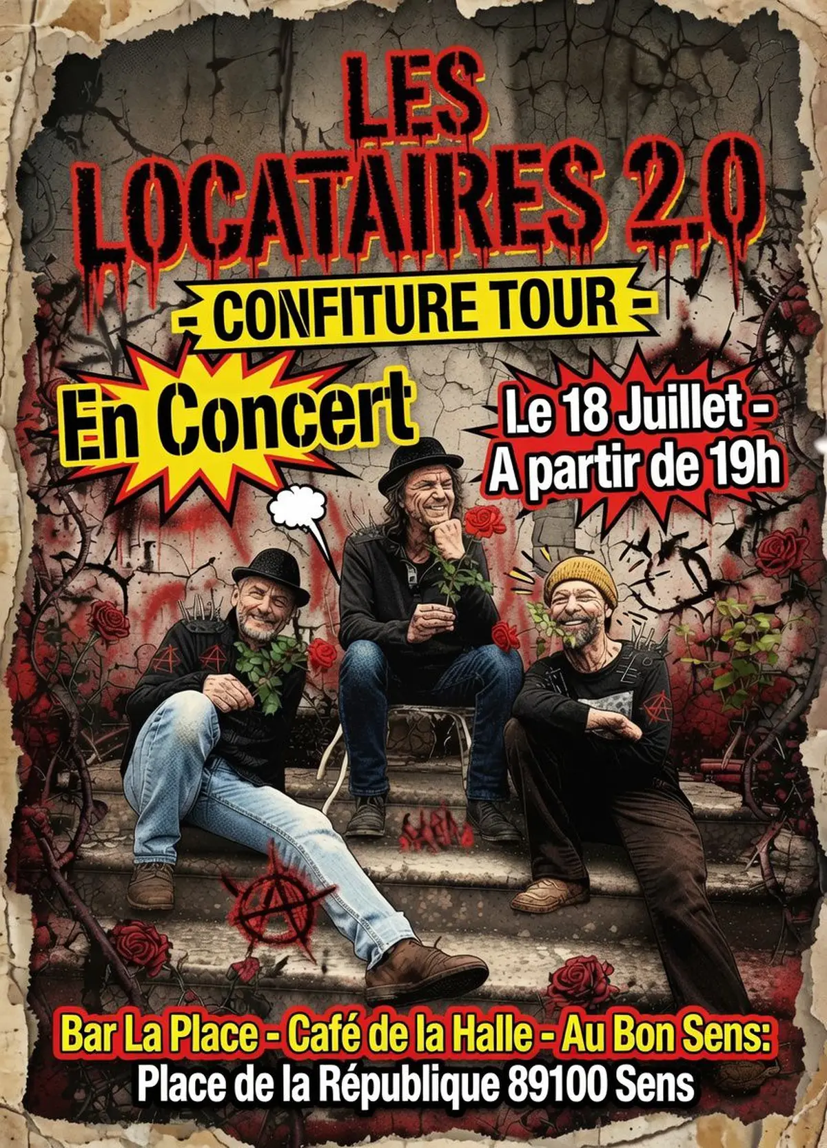 Les Locataires 2.0 « Confiture Tour »