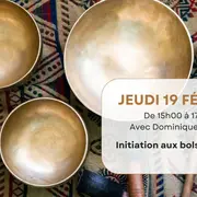 Initiation aux bols tibétains avec Dominique Dibling