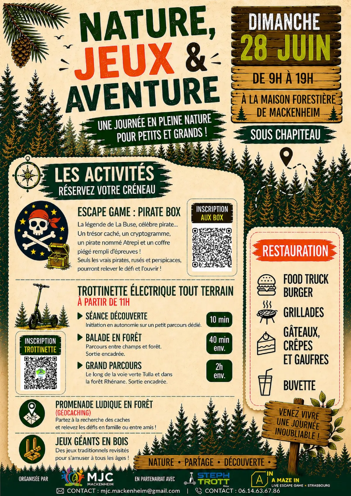 Nature, Jeux et Aventure