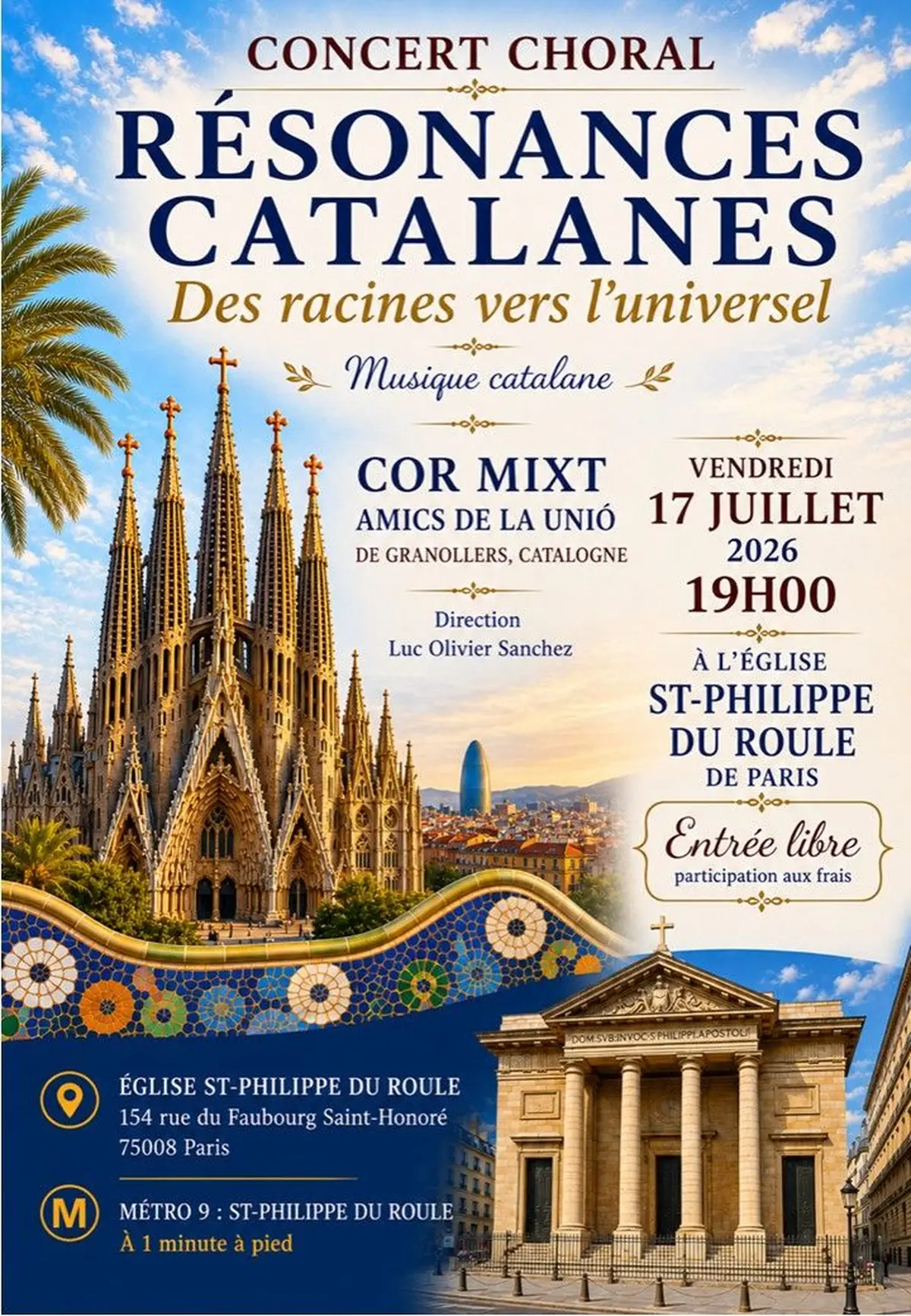   Musique Catalane pour Choeur - venu de Barcelone