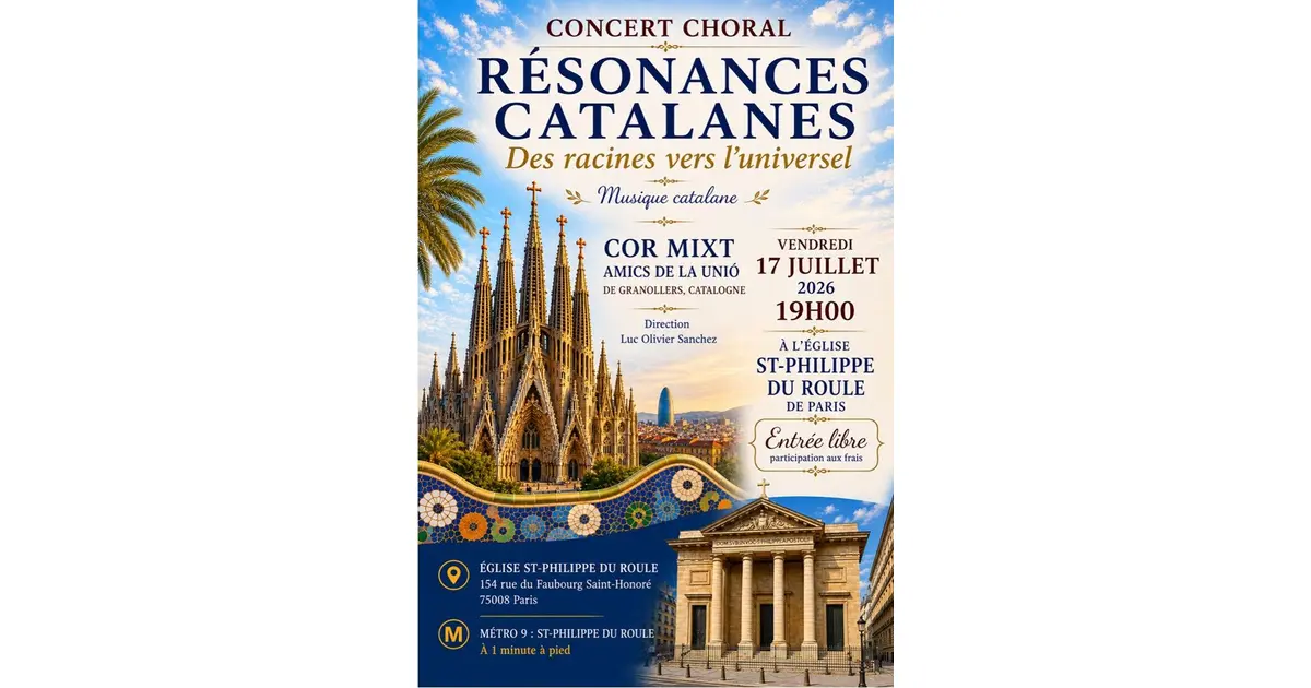 Musique Catalane pour Choeur - venu de Barcelone
