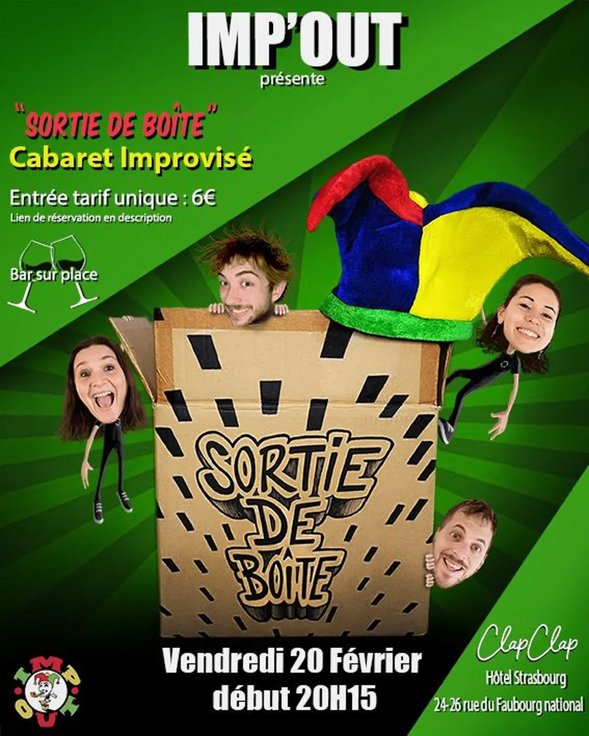 [IMPRO] Imp'out - Sortie de Boîte