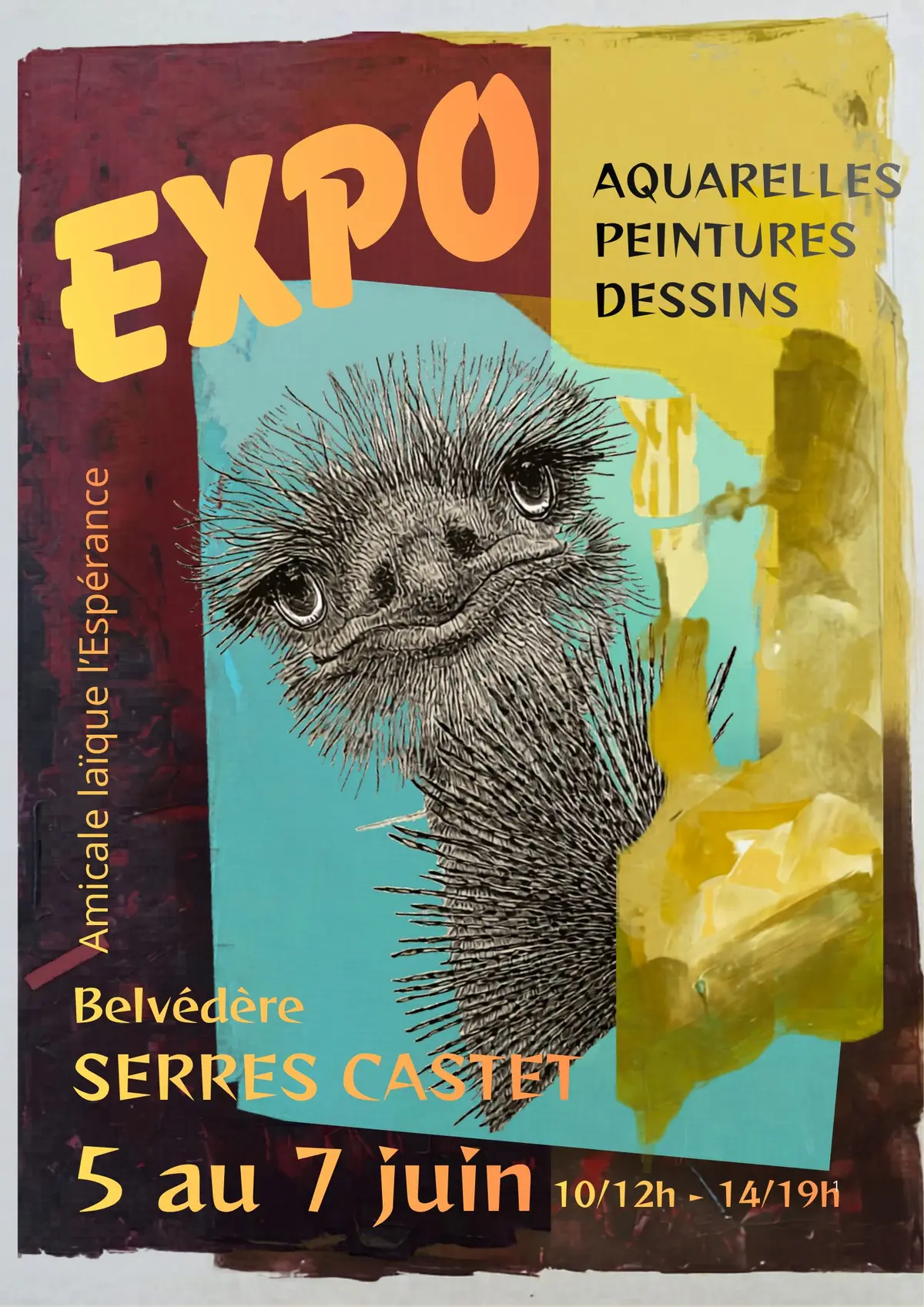 Exposition de Peinture de l'Ateleir d'Artistes de Serres Castet