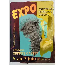 Exposition de Peinture de l'Ateleir d'Artistes de Serres Castet