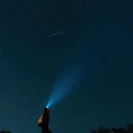 Randonnée à la lumière des étoiles