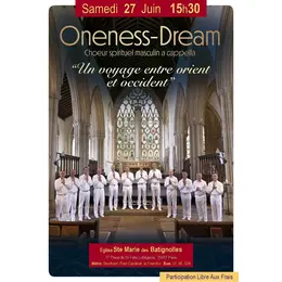 Chœur International  Masculin  a cappella   Oneness-Dream