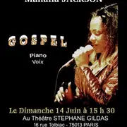 Miss Dominique Tribute to the queen Mahalia JACKSON    « GOSPEL »