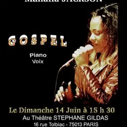 Miss Dominique Tribute to the queen Mahalia JACKSON    « GOSPEL »