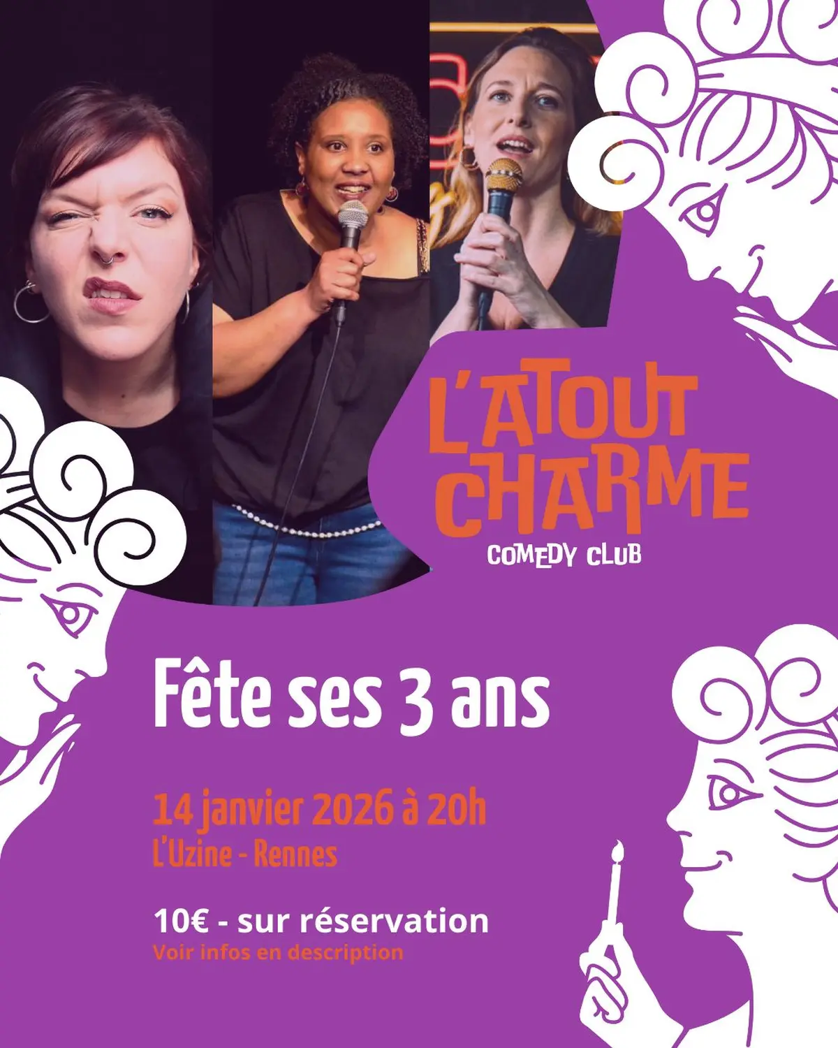 L'atout charme fête ses 3 ans 