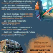 Quinzaine Départementale de Sensibilisation à l'Autisme 2026