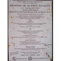 RĂ©veillon du jour de l'an 2025 Ă Neuville sur SaĂ´ne © moi-mĂŞme