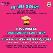 LE JEU GOLRY : Jeu live et humoristique