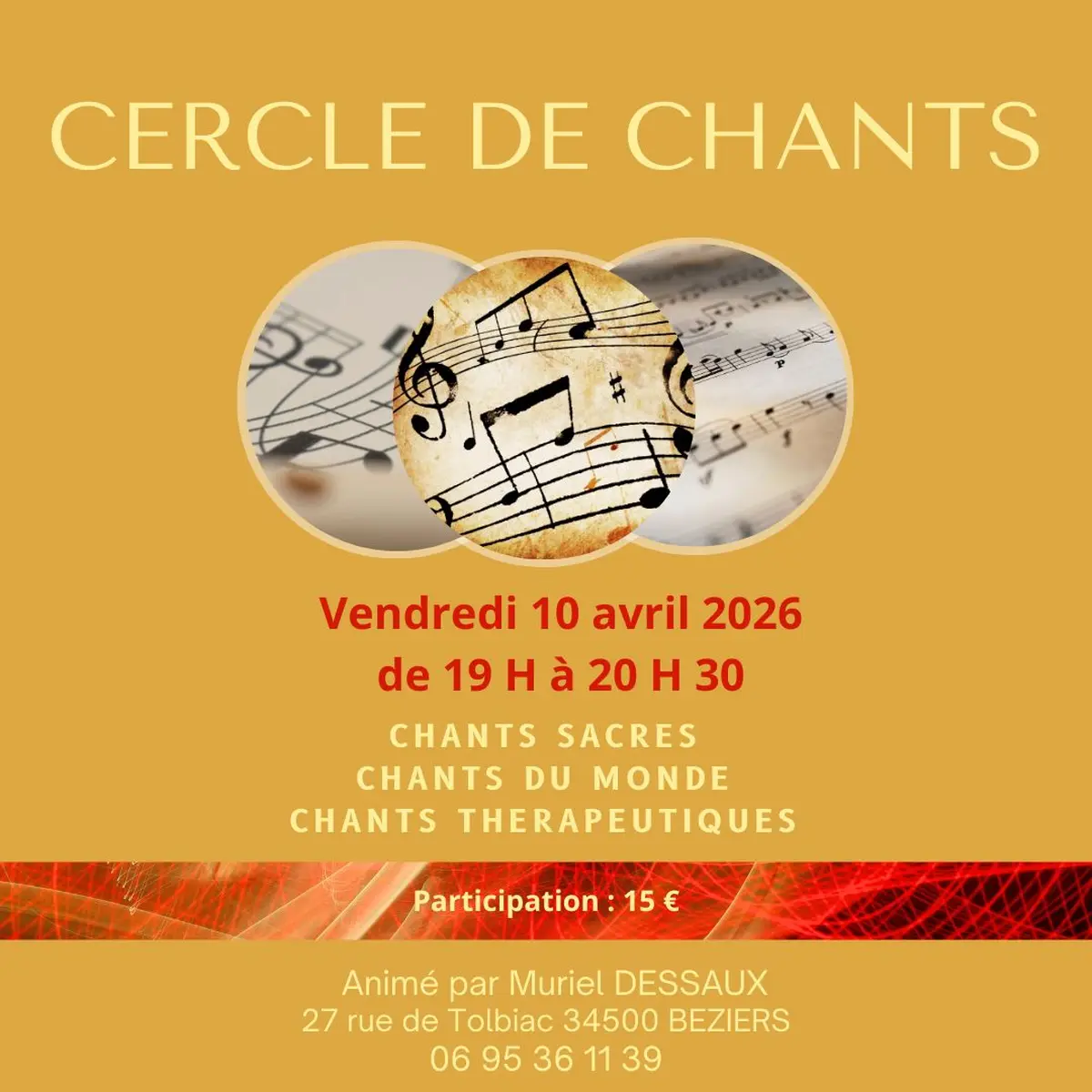 Cercle de chants Sacrés du Monde