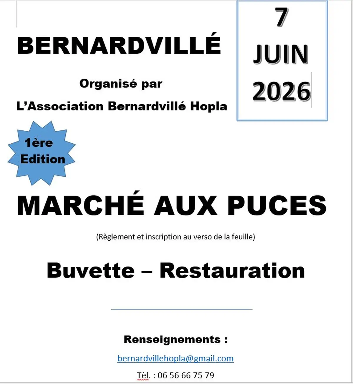 Marché aux puces