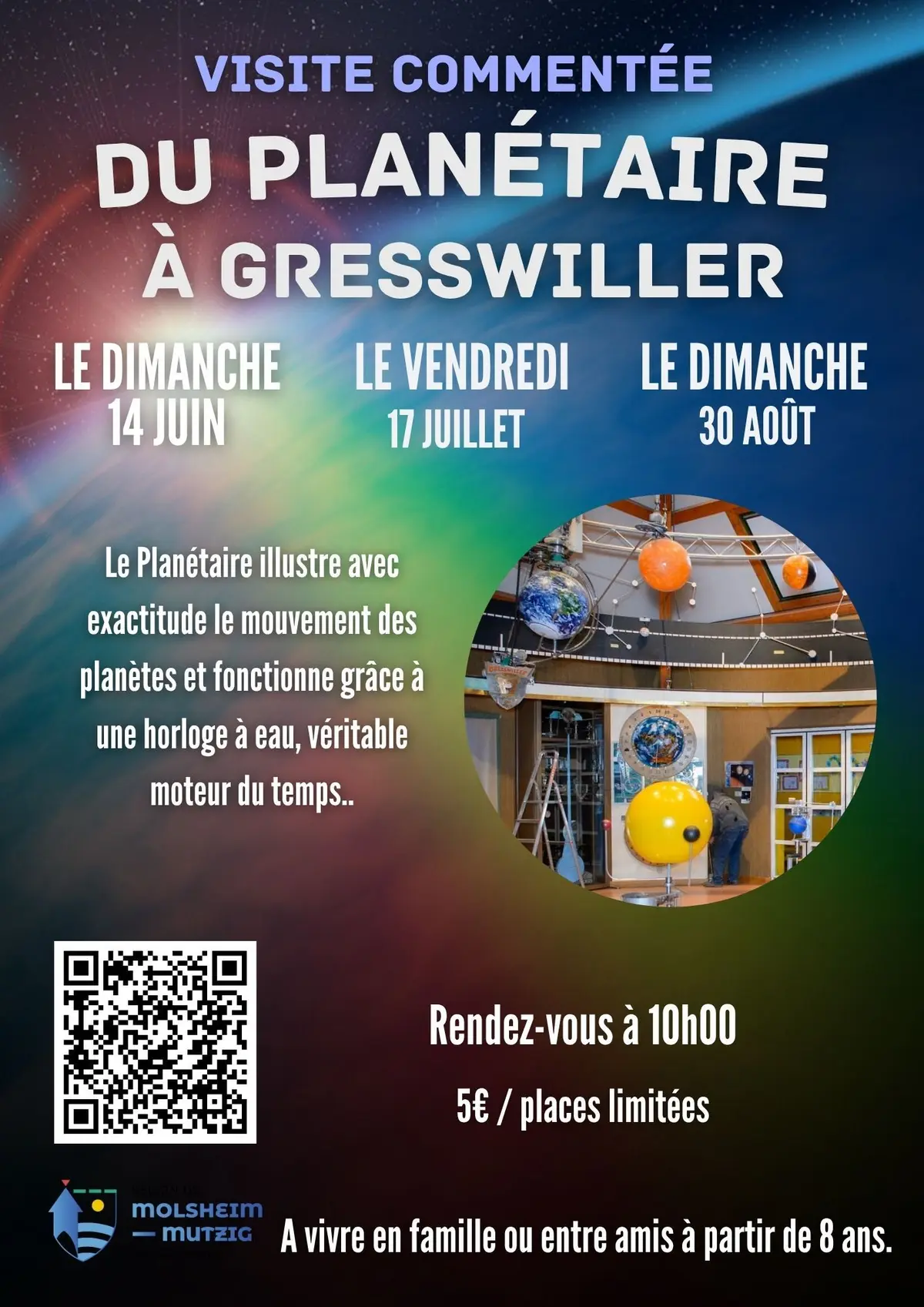 Visite commentée du Planétaire de Gresswiller