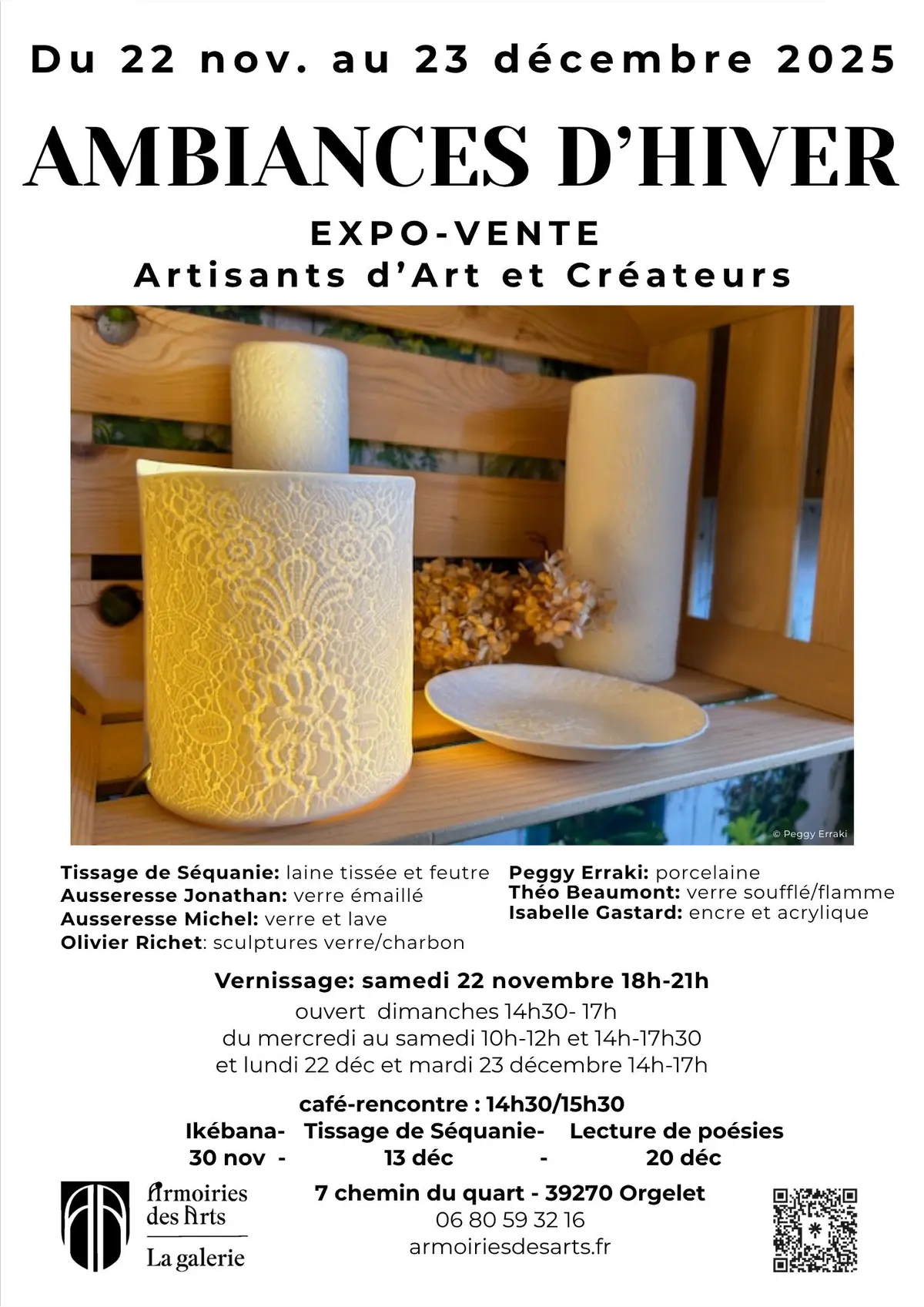 Café-rencontre avec Guillaume de l' Atelier Séquanie