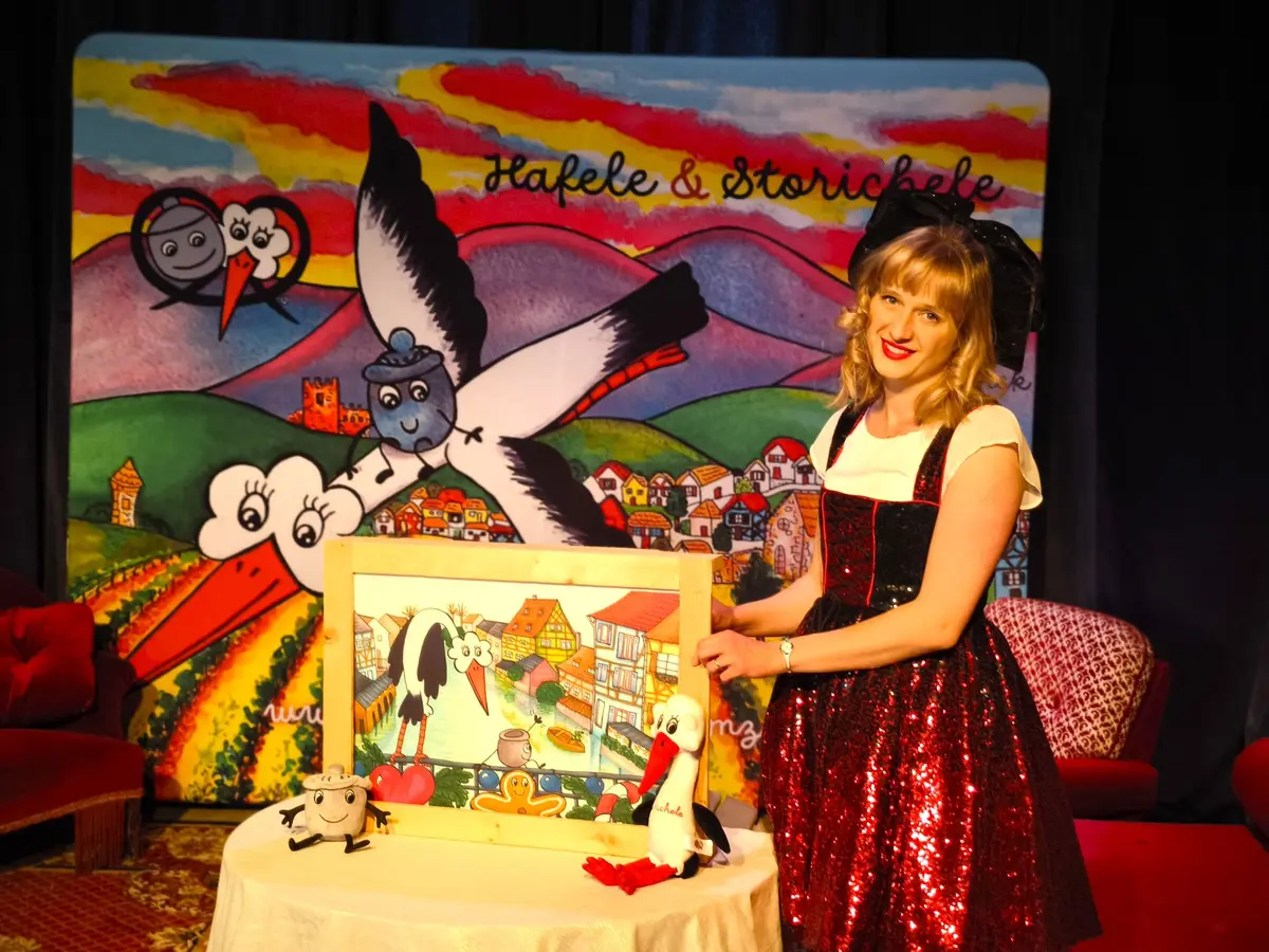 Spectacle jeune public Hafele & Storichele, ùf de Spüer vùm Deckele