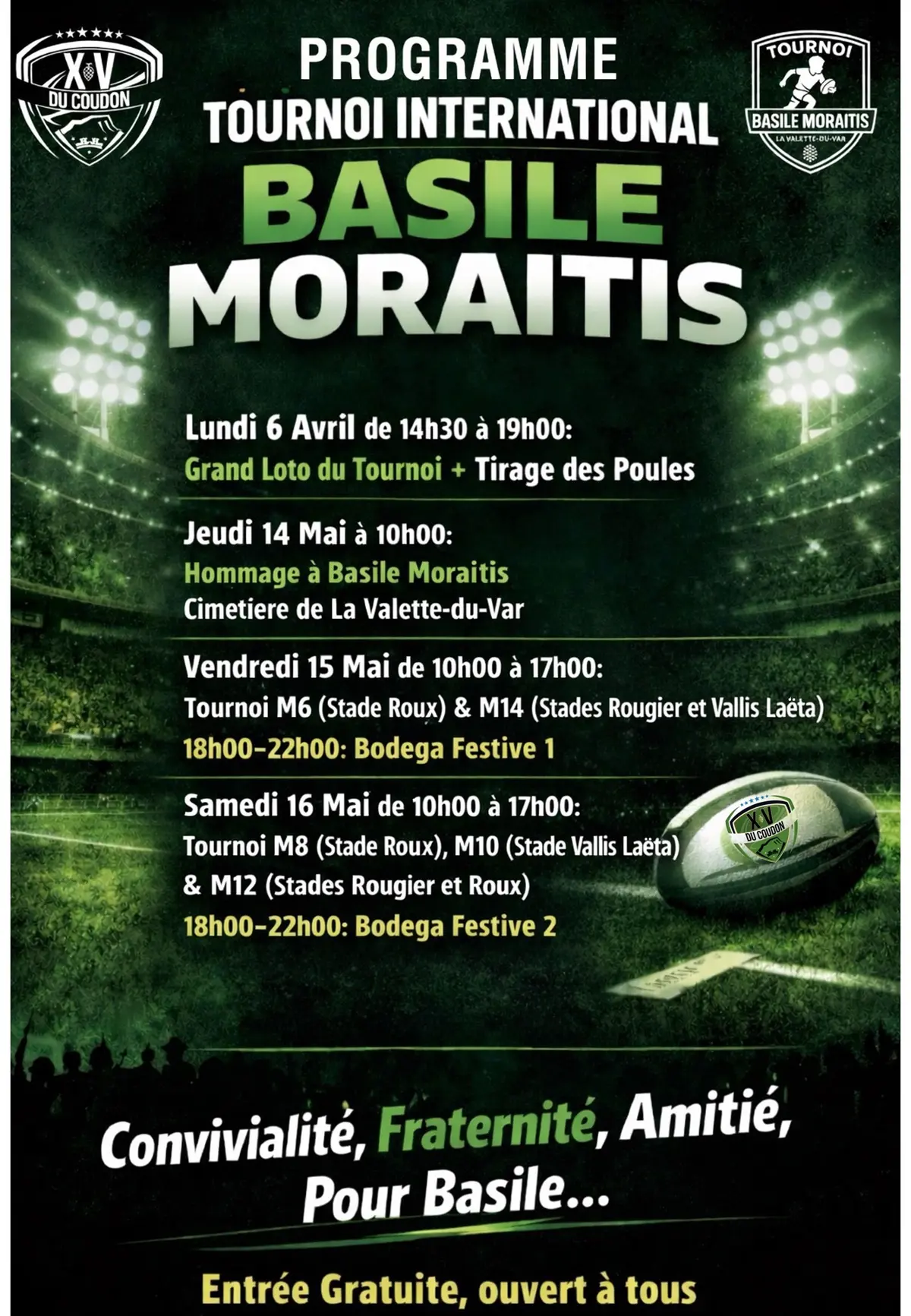 Tournoi International de Rugby Basile Moraitis