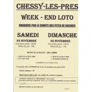 Loto du comité des fêtes de Racines